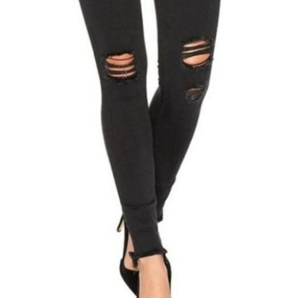 Rag & Bone Black Jean Leggings - Picture 8 of 15